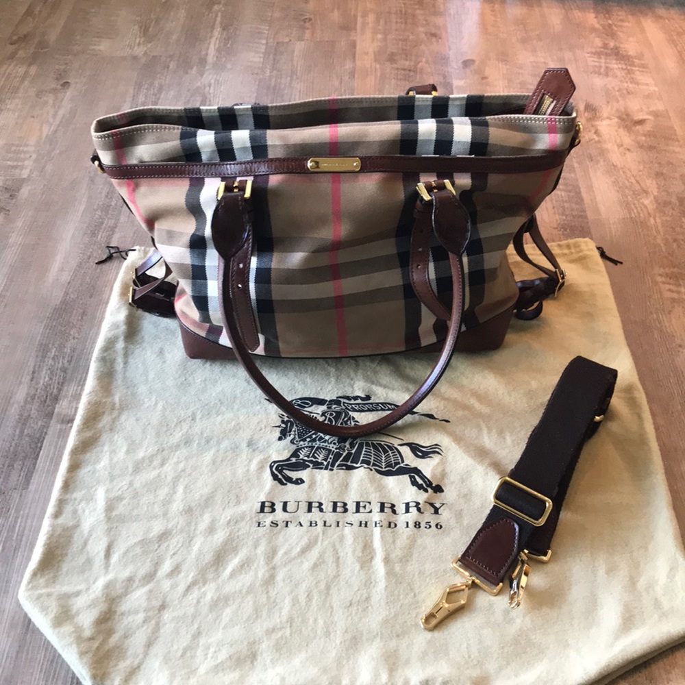 Burberry Diaper Bag